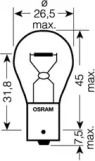 Лампа накаливания, фонарь указателя поворота, OSRAM 750602B
