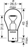 Лампа накаливания, фонарь указателя поворота, OSRAM 750702B